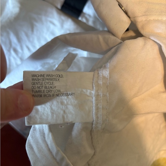 Vintage Black and White Button-Up Shirt with Blue Accents - Picture 8 of 10